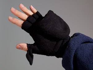 Fold Over Mittens